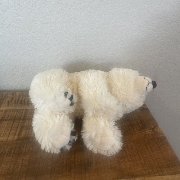 The Petting Zoo Teddy Bear Polar Bear Plush Stuffed Animal Toy White 1994 12” - Picture 5 of 8
